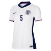 Camiseta de fútbol Inglaterra Stones 5 Primera Equipación Euro 2024 - Mujer